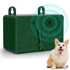 QEWEUUIE 2025 Bark Shield Anti Barking Device for Dogs,4 Modes dog barking device,50 Ft dog barking deterrent devices Indoor Outdoor- For Small Medium Large Dogs Garden home application