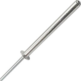 40pcs Aluminum Long Blind Rivets,Long Split Rivets, Pack of 40 (Silver) (3/16""x2-23/64""(M4.8x60mm)), Sliver