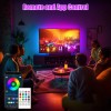 Maylit TV LED Backlight 16.4ft RGB USB Music Sync Bluetooth