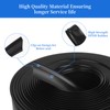 R854056 RV Slide Out Wiper Seal 1-1/2" Black Rubber Slideout