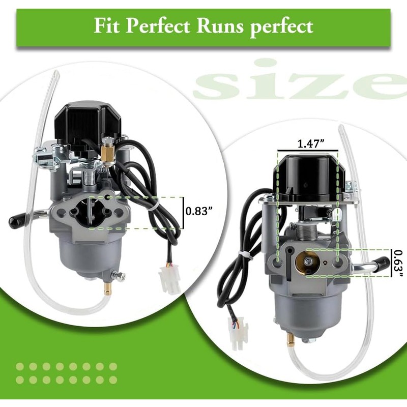 2000W/2500W Generator Carburetor for Predator Champion Firman Harbor Freight Yamaha