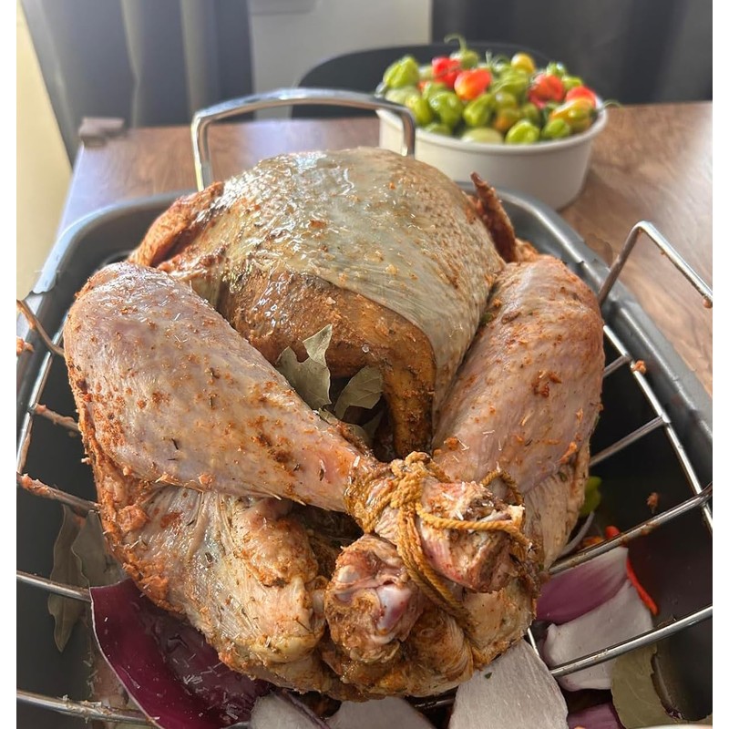 16x13” Roaster pan with rack(Cast iron)-Clad Specialty, Chef's Classic Rectangular