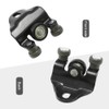 Hoypeyfiy Left Sliding Door Roller Guide Set Side Door Roller