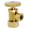 Westbrass A105-01 Round Handle Angle Stop Shut Off Valve, 1/2"