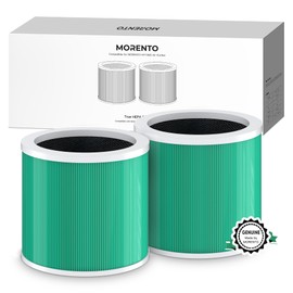 MORENTO HY1800 Genuine Air Purifier Replacement Filter, Ture HEPA Filter for HY1800 Air Purifier, Efficiency Activated Carbon, 2 Pack, Original Version