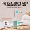 Link UV-C + Heat Drying Toothbrush Holder L-S201/Toothbrush Cover/Toothbrush Travel