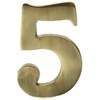 micel Numero 100 mm model N005 polished brass
