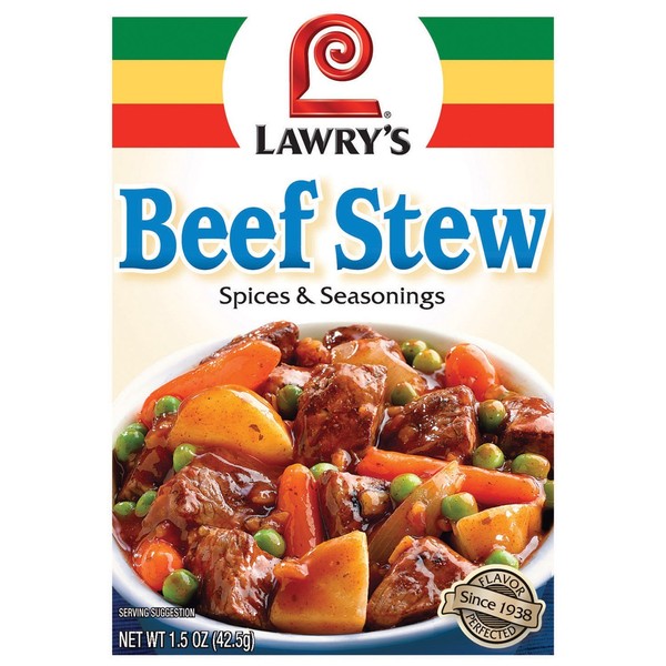 Lawry's Beef Stew Spices & Seasonings, 1.5 Ounce