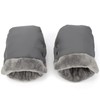 Fengzio Hand Warmer Pram Gloves Hand Muff with Warm Fleece