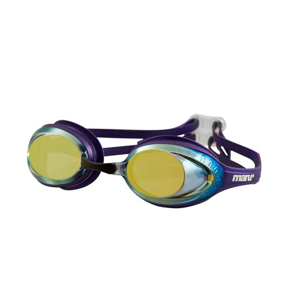 Maru Sonic Swimming Goggles, UV Protection, Quick Adjust Comfort Strap,