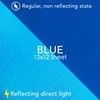 Reflective Vinyl Sheets, 12" x 12" Reflective Adhesive Vinyl Sheets