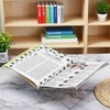 Haploon 2 Pcs Clear Acrylic Book Holder 10 x 6