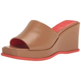 Vince Camuto Women's Falivda Wedge Sandal, Maple, 5.5