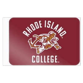 Rhode Island College Anchormen Logo Home Business Office Sign - Window Sticker - 6" x 9" (15.2cm x 22.9cm)