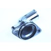 espeedpro21 SBC BBC CHEVY 90° SWIVEL POLISHED WATER NECK THERMOSTAT