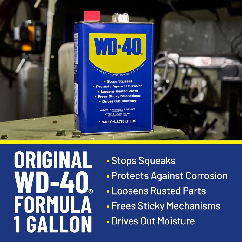 WD-40 Original Formula, Multi-Use Product, One Gallon
