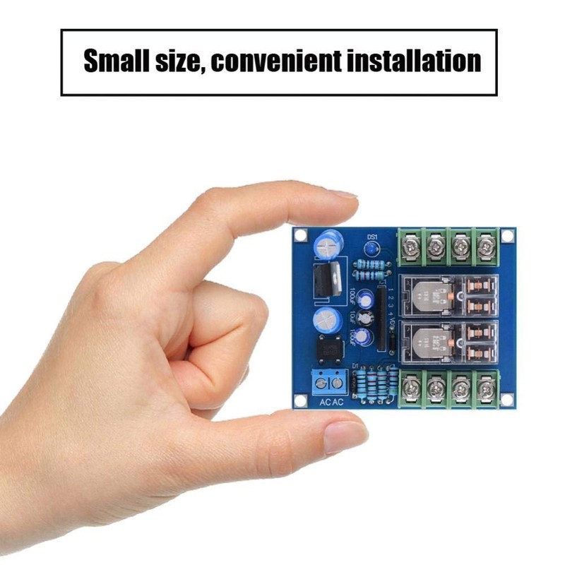 Bewinner UPC1237 Speaker Protection Relay, Automatic, 12-24V, Silver Alloy Contact,