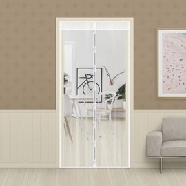 Large (100x210cm) Door Wind Blocker & Draft Stopper - Cold Weather Protection Vinyl 100x210cm 2ea