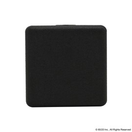 80/20 Inc., 12260, 40 Series, 40-4040 End Cap 40mm X 40mm Black (5 Pack)