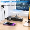 HITRENDS Power Strip with 6 AC Outlets and 4 USB
