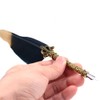 ANCLLO Quill Handcraft Feather Dip Pen Stem Metal Nib Pen