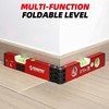 RONGPRO 20Inch Foldable Magnetic Level-with 30Ft Laser Leveling Line and