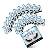 Laflare Laflare® 3D MINK ANGEL Eyelashes,20 Single Packs Luxury Synthetic