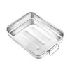 Pendeford Housewares 30 cm Stainless Steel Roasting Dish, Multi-Colour