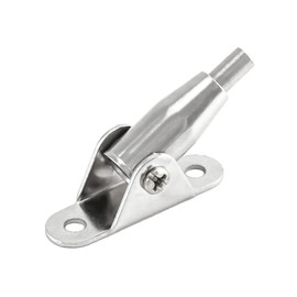 QWORK® Rope Tension Set, 10 Metres, 2 mm PVC Coated Steel Cable Wire Rope and 4 x Mounting Clamp with Screws, Dowels