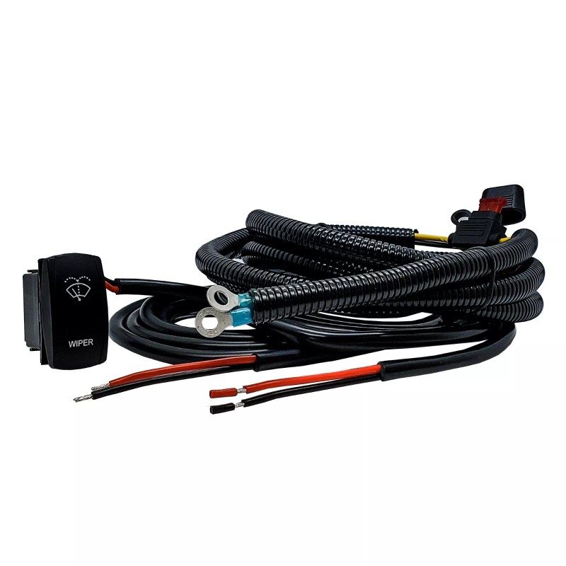 OZ-USA Windshield Wiper Washer On/Off/On Wire Harness for Can-Am X3