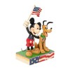 A Banner Day (Mickey and Pluto) Patriotic Figurine