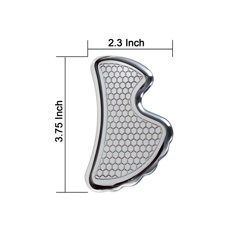 BYYDDIY Stainless Steel Gua Sha Muscle Scraper Tools,Scraping Tool for