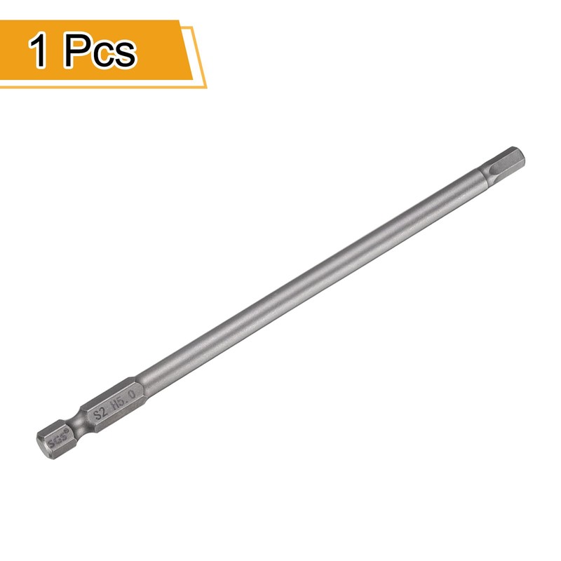 sourcing map H5.0 Hex Head Drill Bit Wrench 5mm Metric