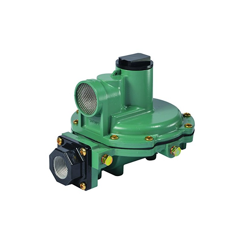 Emerson-Fisher LP-Gas Equipment R622-DFF 2nd Stage Regulator, 9-13" W.C Spring,