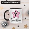 Trendation - Poledance Tasse Geschenk Born To Pole Stangentanz Pole
