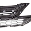 ECOTRIC Front Upper Bumper Hood Grill & Lower Mesh Chrome