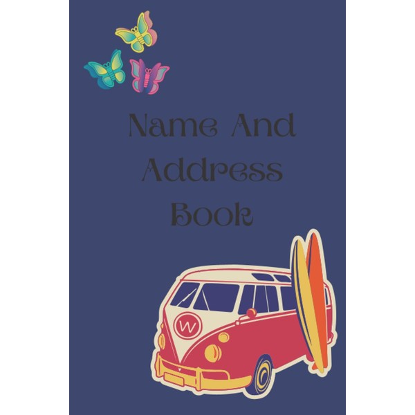Name And Address Book: Contact Book For People With Dementia