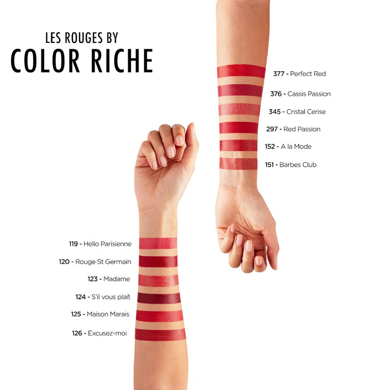 L'Oréal Paris Nourishing Lipstick with Satin Finish, Argan Oil and