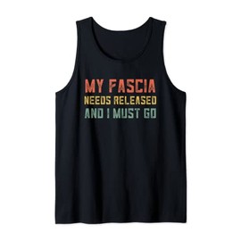 Retro Massage Therapist Shirts For Women Myofascial Release Tank Top