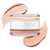 glow not dry concealer #light #rosysalmon, covers under-eye circles &