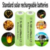 Lombaour 1.2 Volts AA Size 900mAh Rechargeable Batteries,Double A NIMH