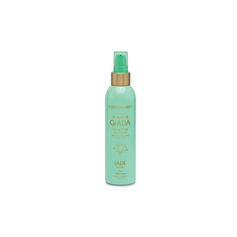 L'Erbolario, Jadebaum Body Fluid, Moisturising Care with Natural Ingredients, Size:
