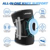 Knee Support Men/Women with Patella Gel Pads & Side Stabilisers,