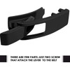 Replacement Lever Buckle for Power Weightlifting Belt, Strengthen Workout Training