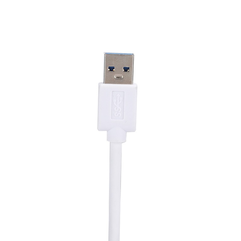 USB 3.0 Splitter Aluminum Alloy Hub 7-in-1 Docking Station for