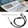 1 Split in 2 Sound Cable 1/4 Inch TRS Stereo