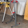 XtremepowerUS Folding Roller Stand 250 LBS Height Adjustable Roller Support