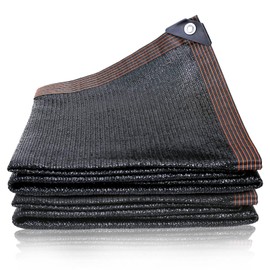 Shade Cloth 40%-50% Sunblock Net for Garden Patio,Shade Sails for Plants Greenhouse Outdoor Pergola Lawn Sun Shade Cloths for Kennel Chicken Coop Easier to Hang Shade Net Cover 13x13FT