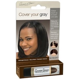 Cover Your Gray for Women Touch Up Stick Midnight Brown, 0.15 oz (Pack of 4)
