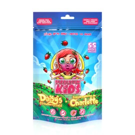 Bubblegum Kids Daisy's Strawberry Field Sugar Free Gum | Stocking Stuffers, Holiday Candy, Party Favors | Sugarless Gum, Vegan, Peanut Free, Low Calorie Alternative for Kids & Adults | 3 Pack